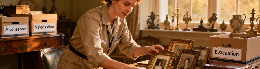 Débarras succession